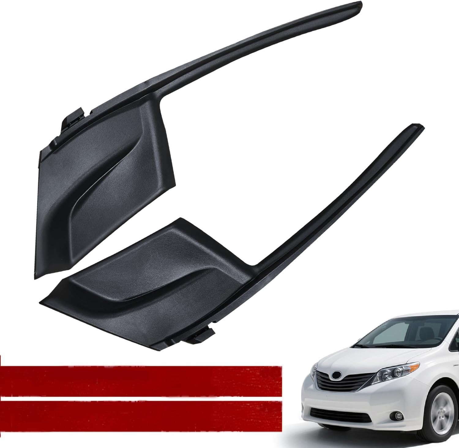 アベンジャーズ　セルフィルム Amazon.com: Newace 1Pair Windshield Wiper Cowl Cover Compatible